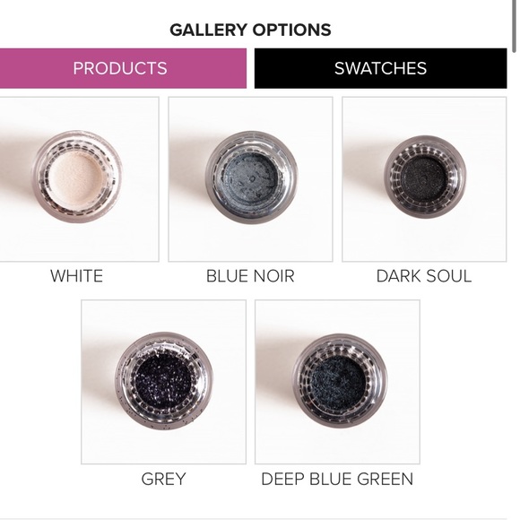 MAC Silver & Blue Objects of Affection PIGMENT & GLITTER SET - Picture 7 of 13